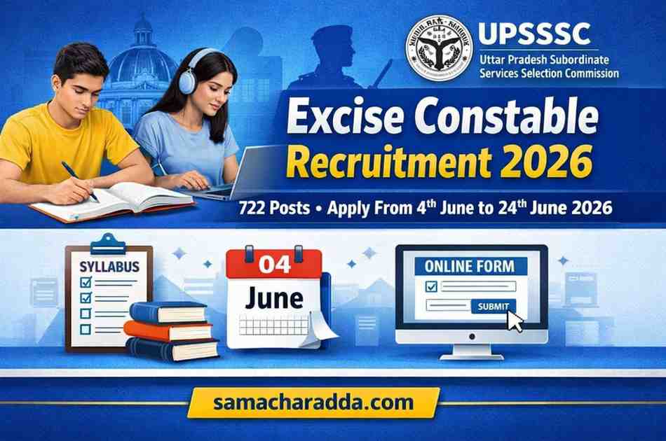UPSSSC Excise Constable Recruitment 2026 [Direct Link to Apply]