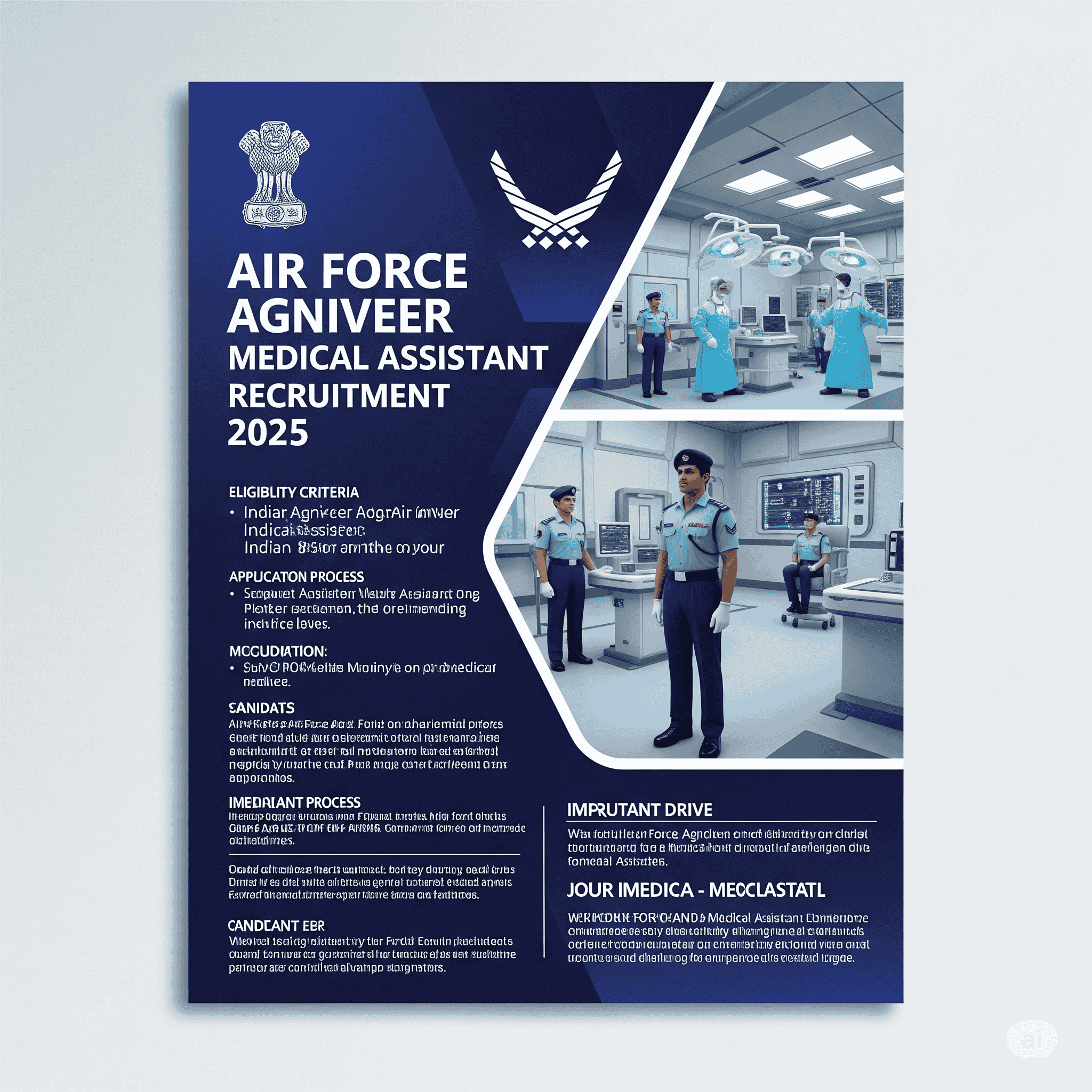 Airforce Agniveer Medical Assistant भर्ती 2025 शुरू 10 Airforce Agniveer Medical Assistant भर्ती 2025 शुरू
