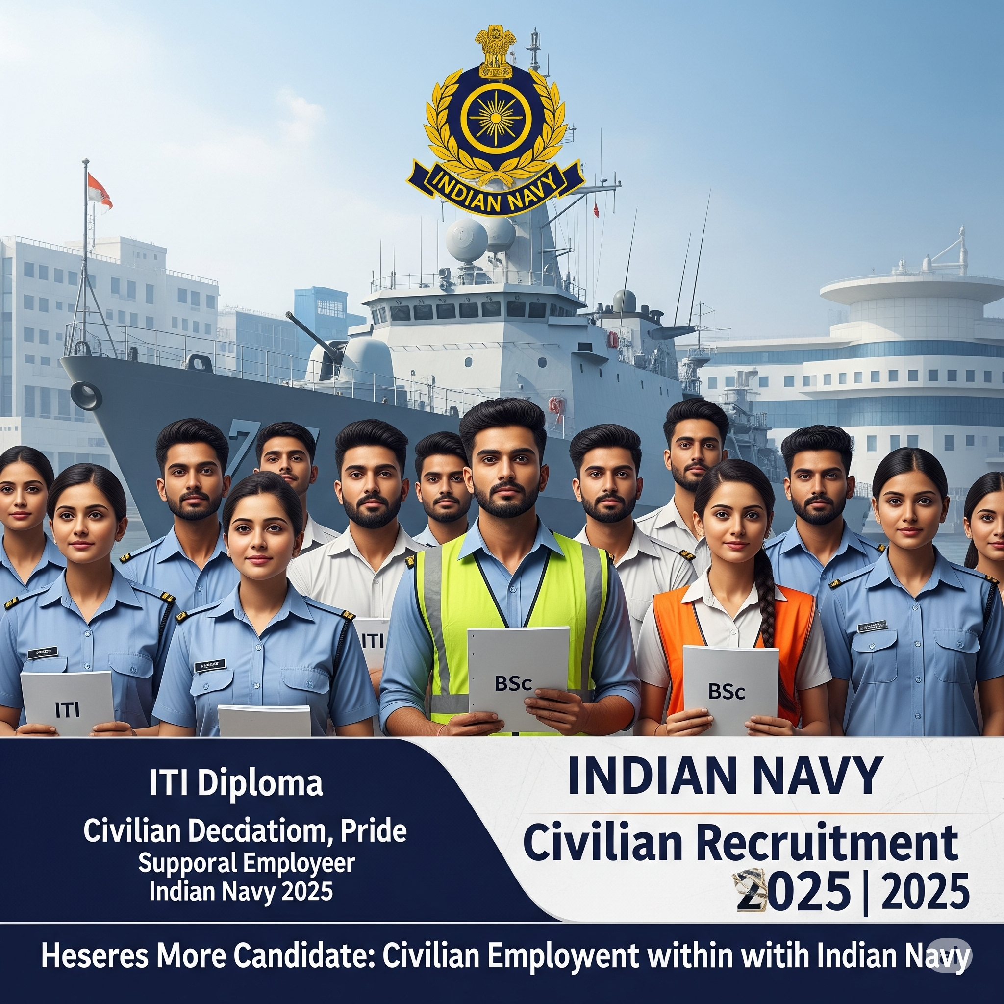 Indian Navy Civilian भर्ती 2025: 1100+ पदों पर बंपर मौका 8 Indian Navy Civilian भर्ती 2025: 1100+ पदों पर बंपर मौका