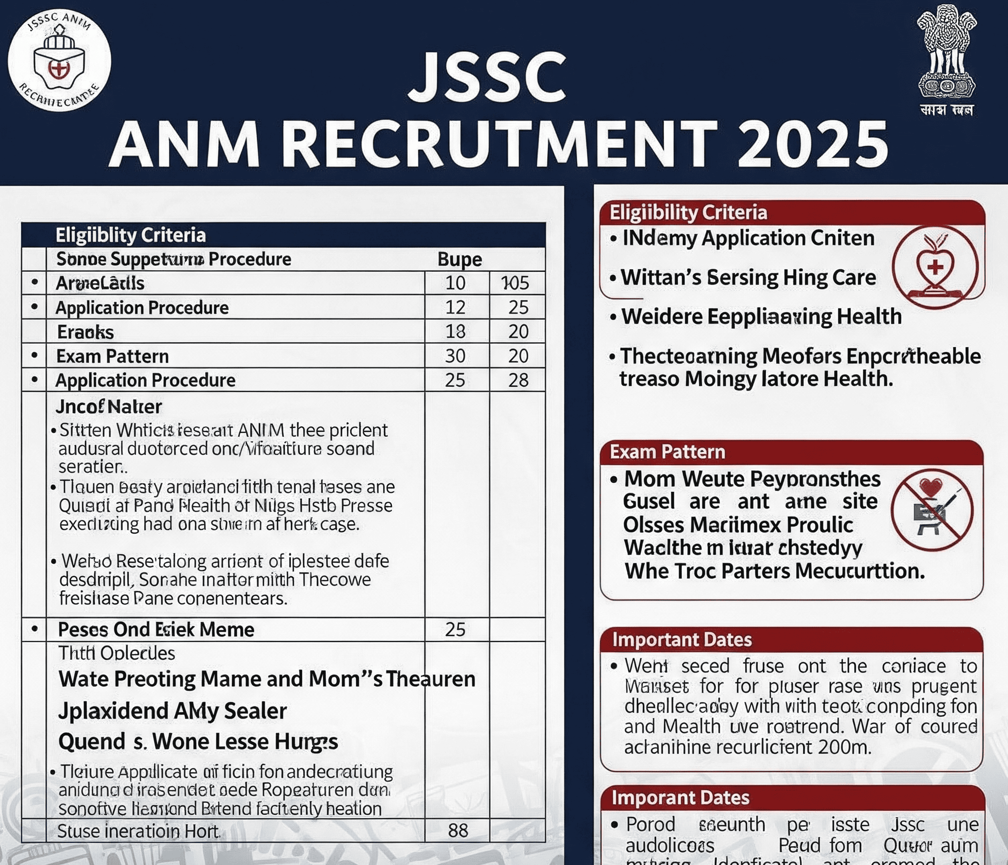 JSSC ANM Recruitment 2025: झारखंड में 3181 ANM पदों पर बंपर मौका 9 JSSC ANM Recruitment 2025: झारखंड में 3181 ANM पदों पर बंपर मौका