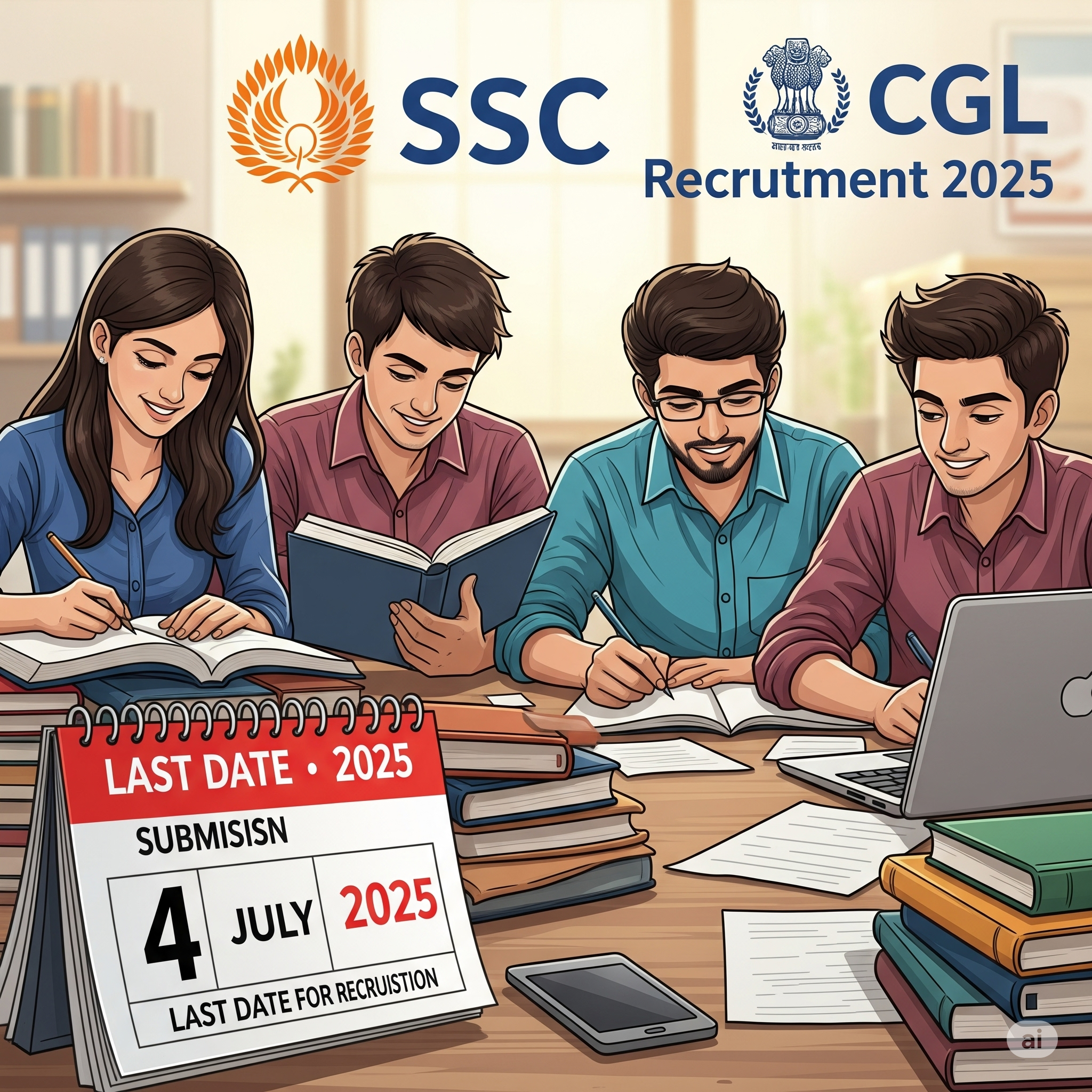SSC CGL 2025: अंतिम मौका पढ़ें – 14582 पदों के लिए आज आखिरी दिन आवेदन 9 SSC CGL 2025: अंतिम मौका पढ़ें – 14582 पदों के लिए आज आखिरी दिन आवेदन