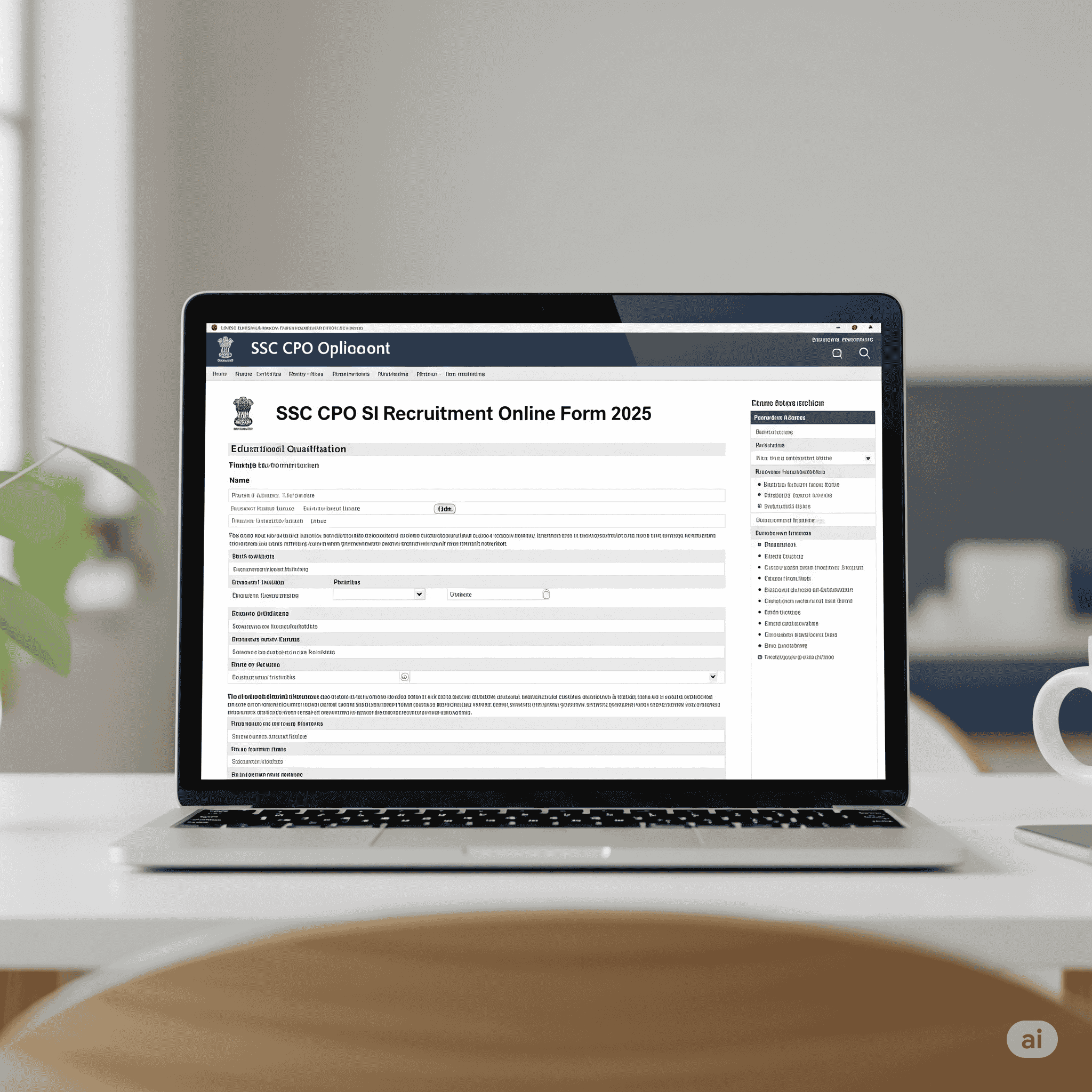 SSC CPO SI Bharti 2025: सब इंस्पेक्टर बनने का मौका 4 SSC CPO SI Bharti 2025: सब इंस्पेक्टर बनने का मौका